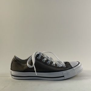 Women’s Dark Grey Low Top Converse Sneakers